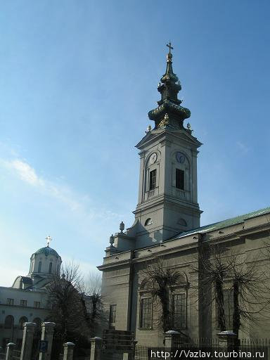 Внешний вид церкви Белград, Сербия