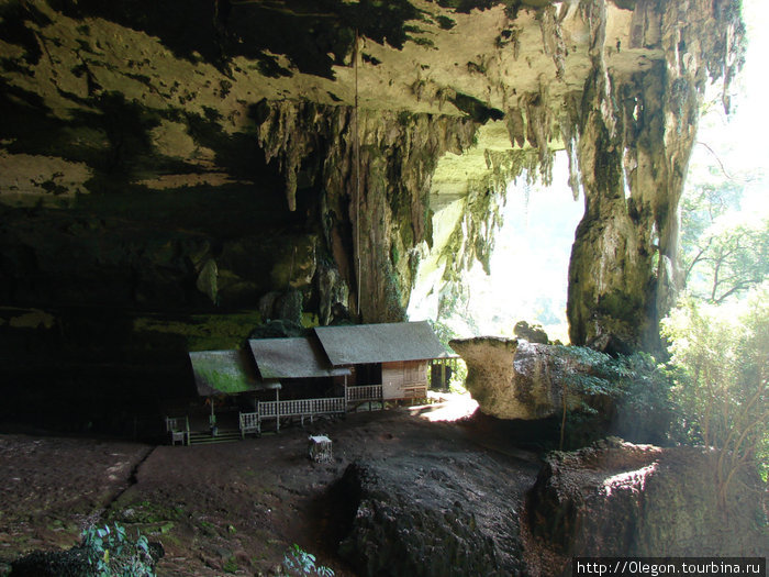 Вход в пещеру Неа Штат Саравак, Малайзия