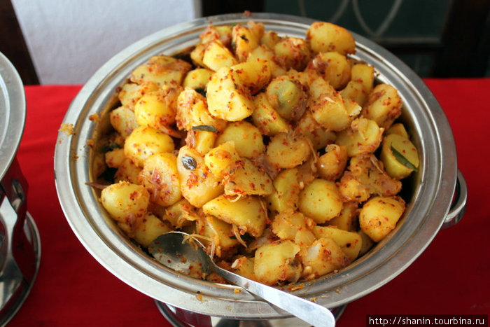 Картошка по-шриланкийски Негомбо, Шри-Ланка