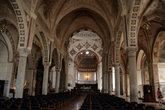 интерьер церкви Санта-Мария-делле-Грацие в Милане
