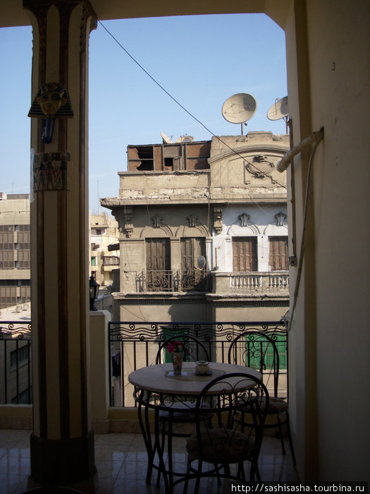 Терраса на крыше Каир, Египет