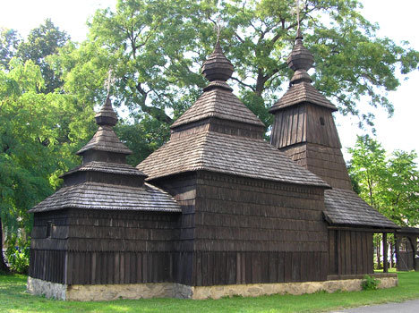 Деревянная церковь из села Кожуровце / Kožuchovce