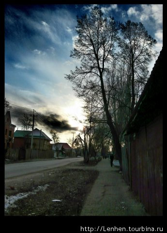 Маленький купеческий город Сарапул, Россия