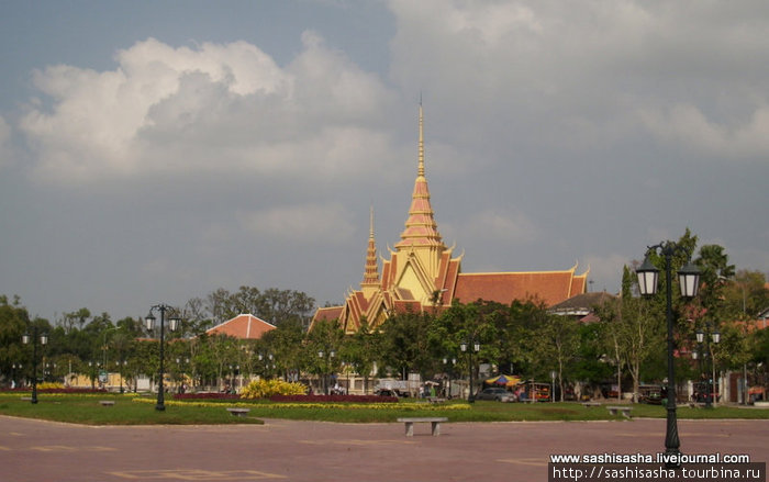 Пномпень - столица Камбоджи.