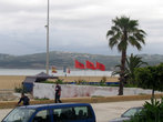 Первая фотка в Марокко. Берег Гибралтарского пролива. За морем — Европа