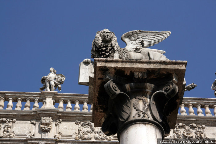 символ Венецианской Республики Верона, Италия