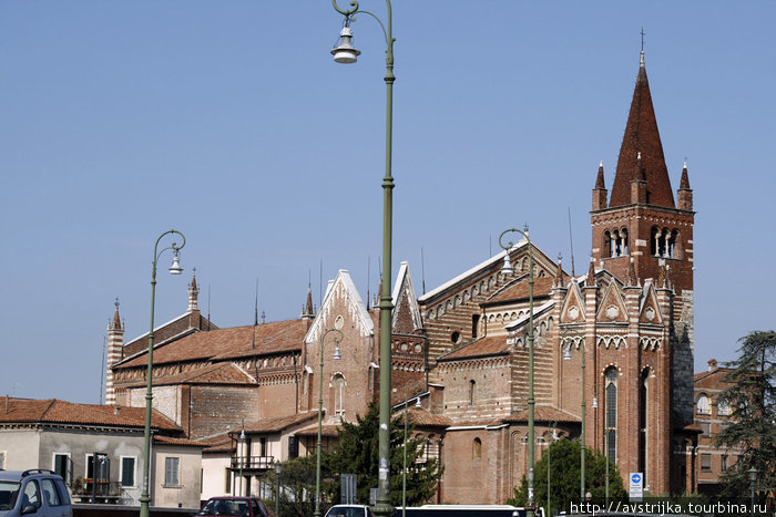 церковь Сан-Фермо-Маджоре Верона, Италия