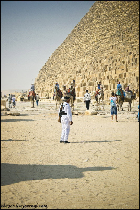 Знаменитые египетские пирамиды Гиза, Египет