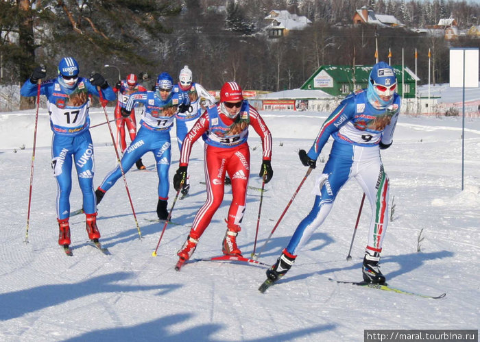 На дёминской лыжне Рыбинск, Россия