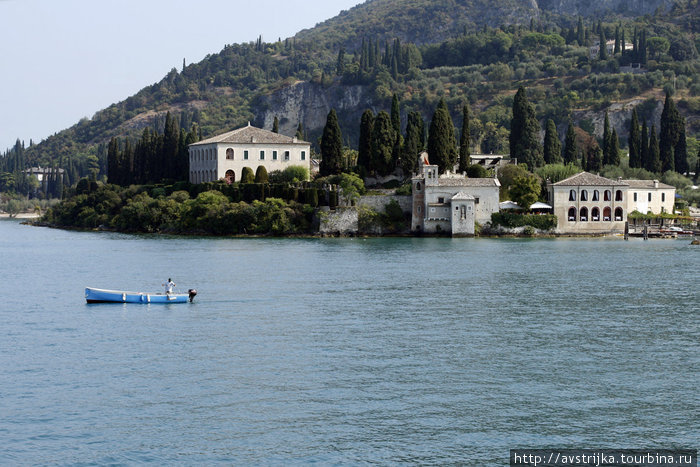 рыбак Озеро Гарда, Италия