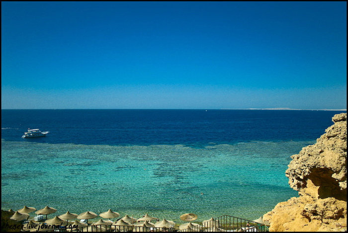Вид на риф Шарм-Эль-Шейх, Египет