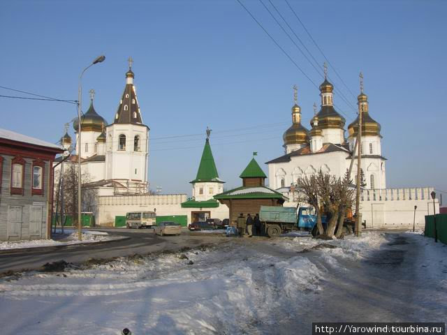 Свято-Троицкий мужской монастырь Тюмень, Россия
