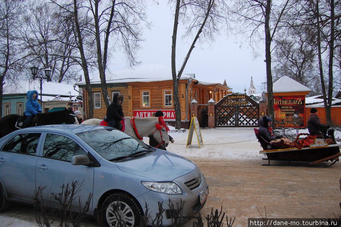 Зимний город Суздаль, Россия