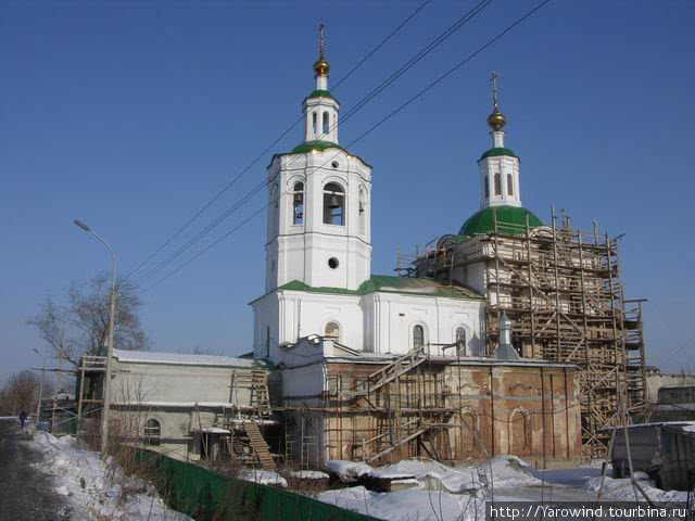 Вознесенско-Георгиевский храм Тюмень, Россия