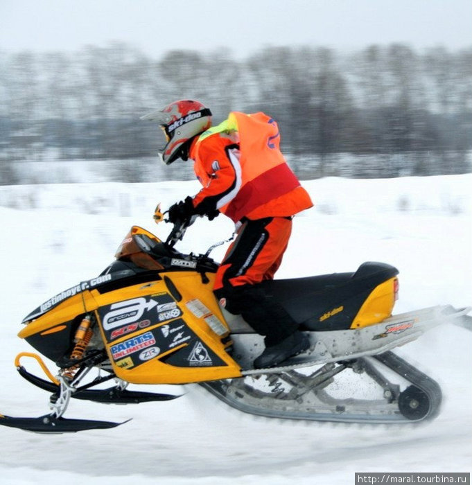 Тем, кто любит скорость, — снегоход в руки! Рыбинск, Россия