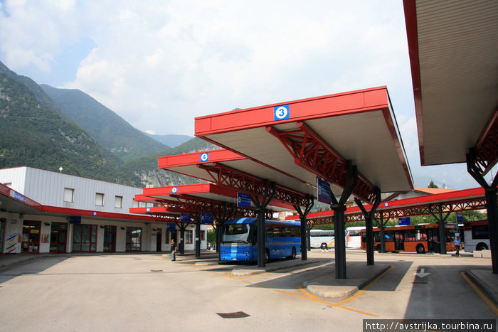 автобусная станция в Тренто Тренто, Италия