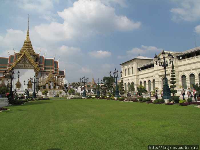 Тук-тук,  зима в Бангкоке и Королевский Дворец. Бангкок, Таиланд
