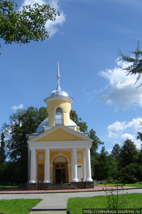 Церковь в Покровском Вологодская область, Россия