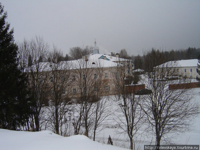 Вид на Павло-Обнорский монастырь Вологодская область, Россия