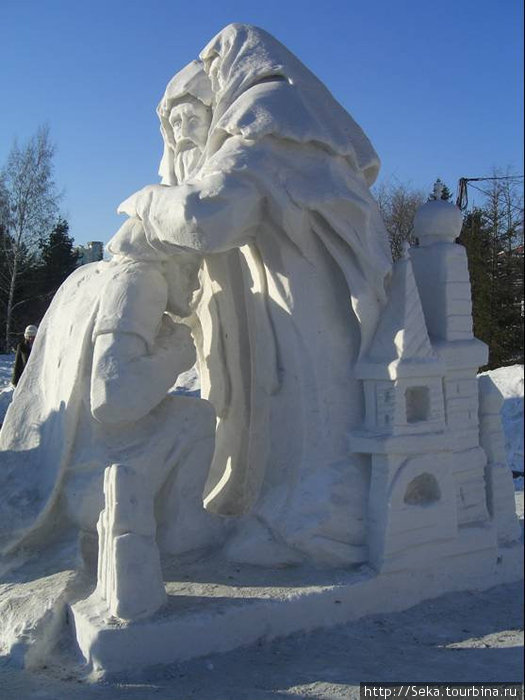 Интересная скульптура Новосибирск, Россия