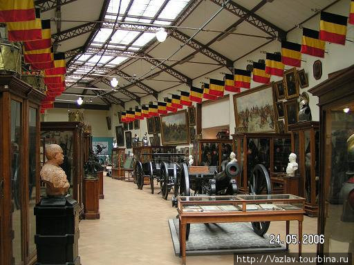 Один из залов музея Брюссель, Бельгия
