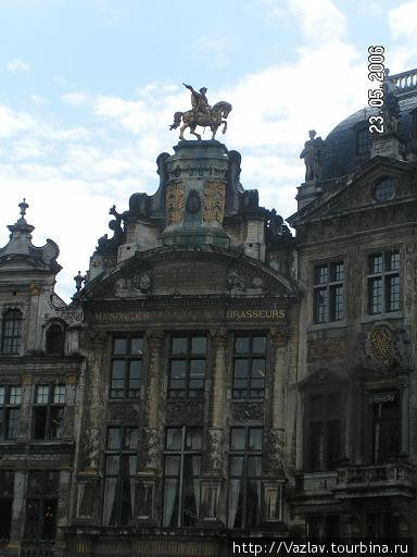 Вычурные украшения Брюссель, Бельгия