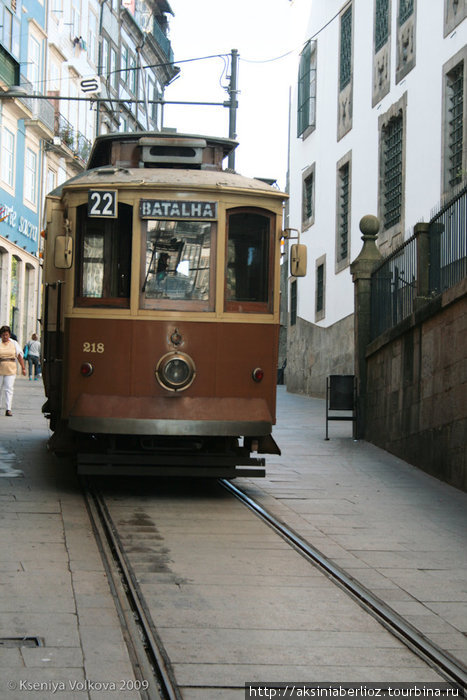 трамваи в Порту, кажется, чуть постарше лиссабонских Порту, Португалия