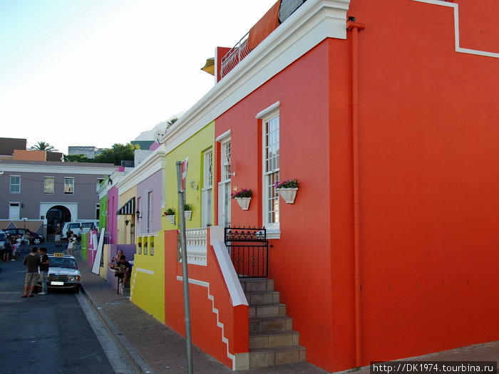 Цветные домики Кейптауна Кейптаун, ЮАР