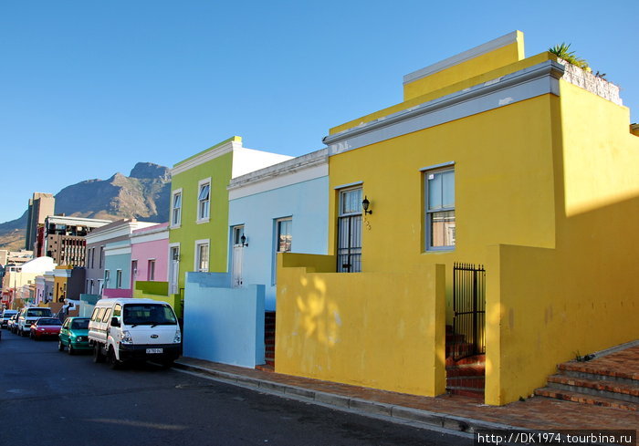 Цветные домики Кейптауна Кейптаун, ЮАР