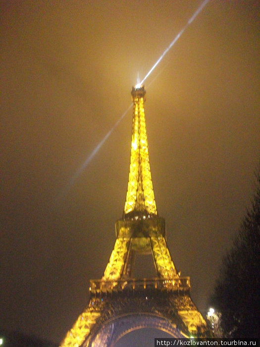 Прожектор башни. Париж, Франция