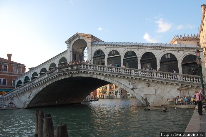 il ponte di Rialto Венеция, Италия