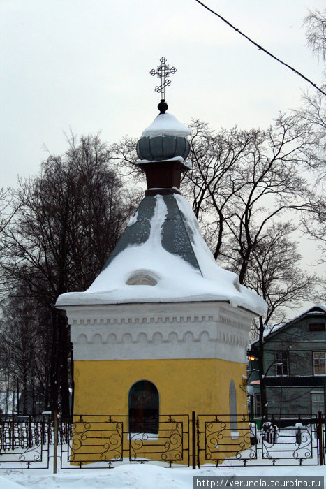 Часовня в Мурино. Санкт-Петербург, Россия