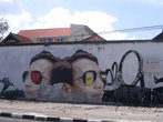 Мне очень понравились граффити на улицах Джокьи