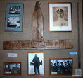 Фотографии экспедиции и древко флага, который Седов хотел водрузить на Северном полюсе.