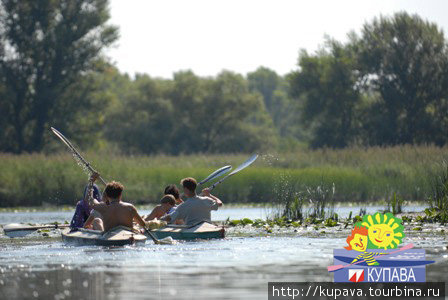 Турбаза Купава на Днепре Светловодск, Украина