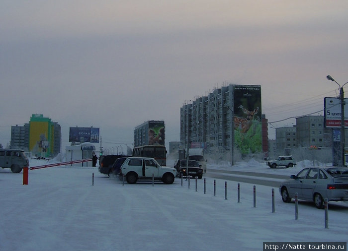 Город на магистрали Тюмень – Новый Уренгой Ноябрьск, Россия