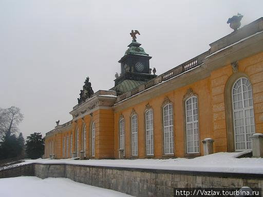 Оранжерея закрыта Потсдам, Германия