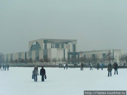 Прямиком по снегу Берлин, Германия