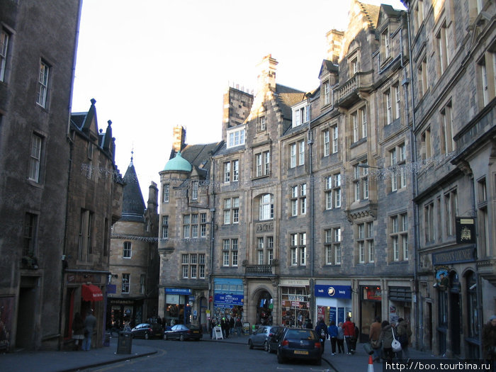 улицы города Эдинбург, Великобритания