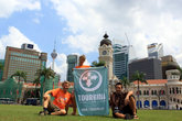 Участники кругосветки Мир без виз в Куала-Лумпуре