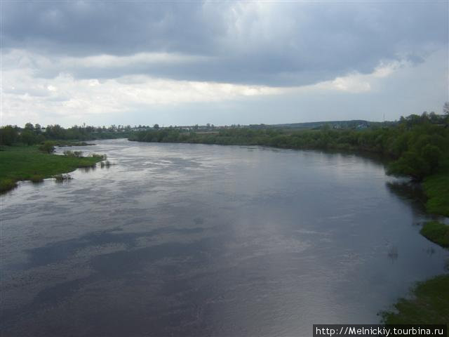 река Днепр возле Копыси Орша, Беларусь