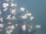 Восточный край Суматры. Справа начинается Яванское море, и сразу кончаются облака...