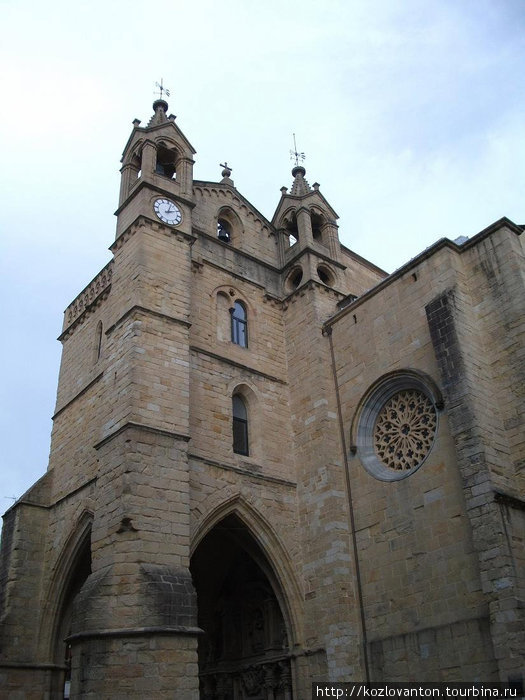 Готический собор Сан-Винсент Элиза (XVI в.). Сан-Себастьян, Испания