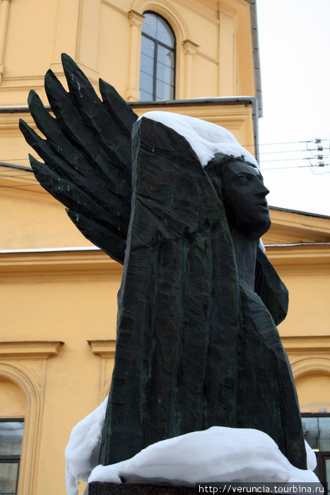 Один из ангелов Бориса Сергеева. Санкт-Петербург, Россия