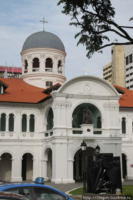 Церкви разной архитектуры Сингапур (город-государство)