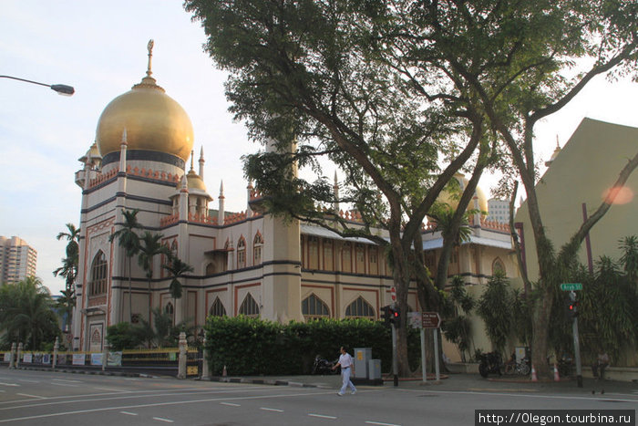 Мечеть с золотыми купалами Сингапур (город-государство)