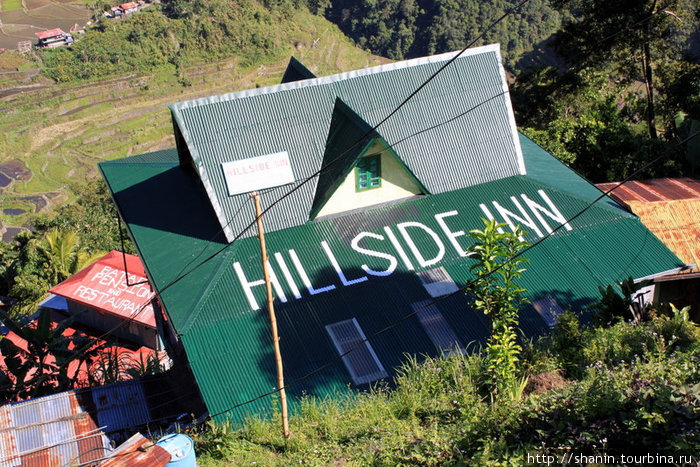 Отель на склоне с видом на Батад и рисовые террасы Банауэ Рисовые Террасы, Филиппины
