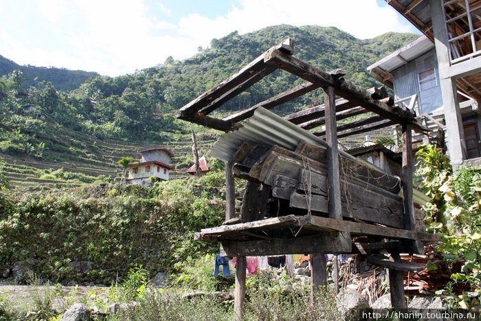 В деревне Батад Банауэ Рисовые Террасы, Филиппины