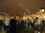 новогодняя ночь на Трафальгарской площади