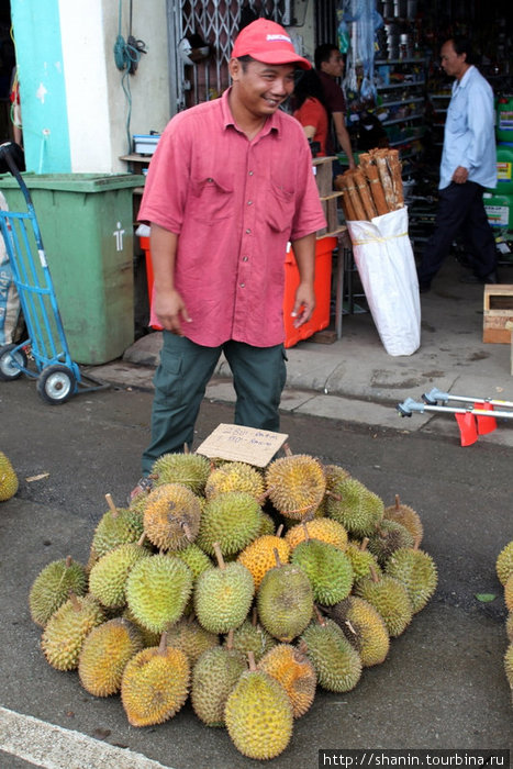 Торговец дурианом Кучинг, Малайзия